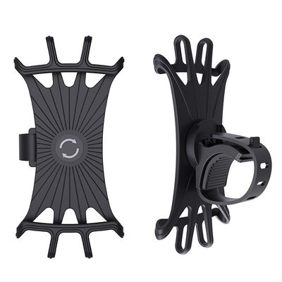 360 Degree Rotation Smart Phone Holder Silicone Bike Phone Mount Holder OEM ODM