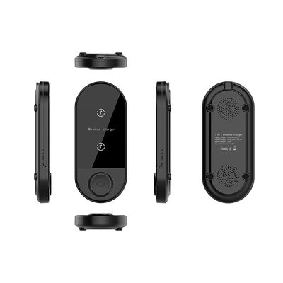 Foldable 10W Wireless Charging Station 3 In 1 Fast Charging Stand ROHS Approved