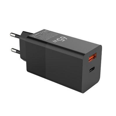 고속 충전 3 포트 65W 유형 C PD 3.0 벽 충전기